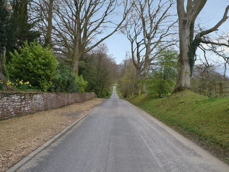 Accessed via a private driveway | Blaithwaite House, Blaithwaite Stables - Blaithwaite Estate, Waverton, near Wigton