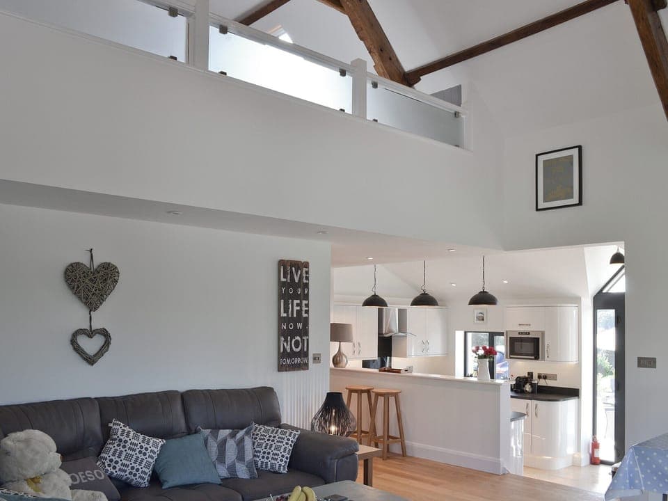 Light and airy living space | Ty Isaf Cottage, Trapp, near Llandeilo