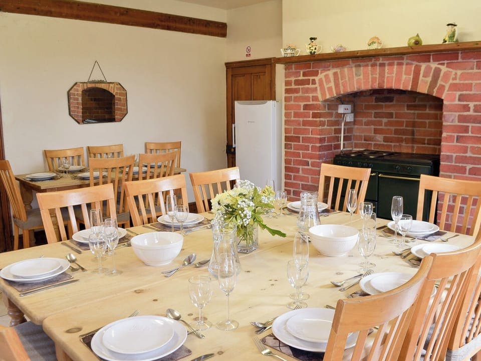 Large dining area | Somersal Farmhouse, Somersal Herbert, Ashbourne