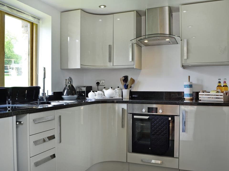 Contemporary kitchen | Little Barn, Govilon, near Abergavenny
