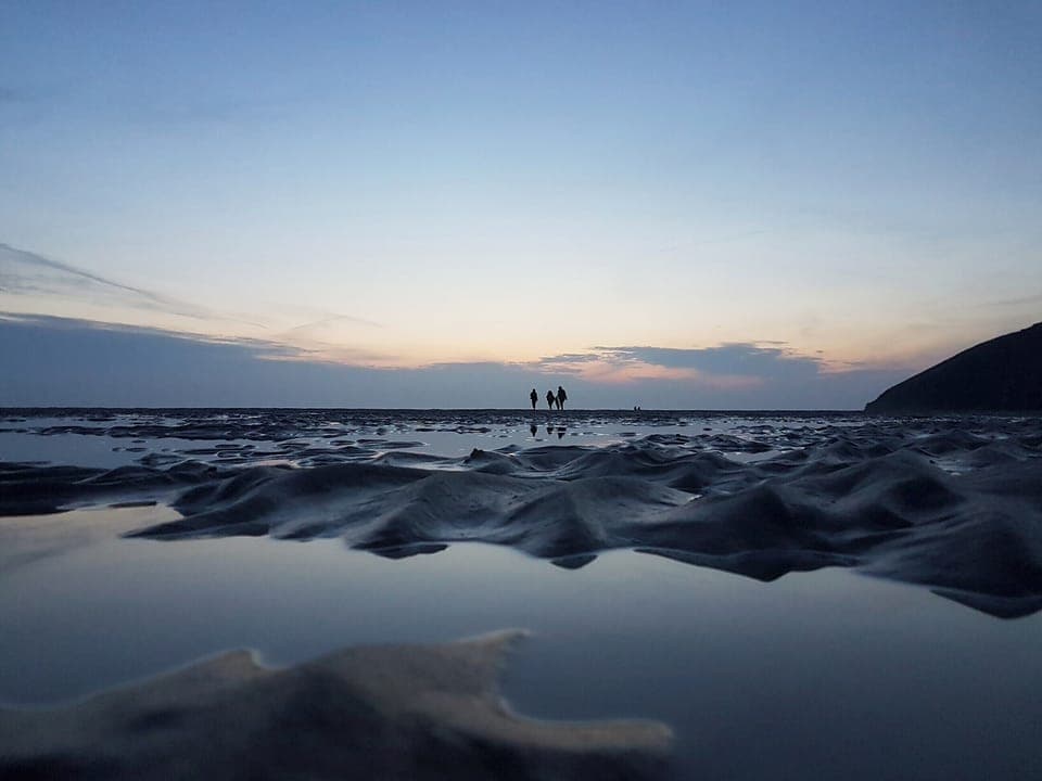 Local beach at dusk | Penty-Lowarth, Quoit, St Columb