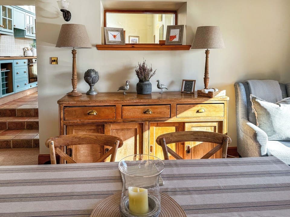 A huge DVD / book Library to enjoy in the cabinet | Rubha Lodge, Shieldaig