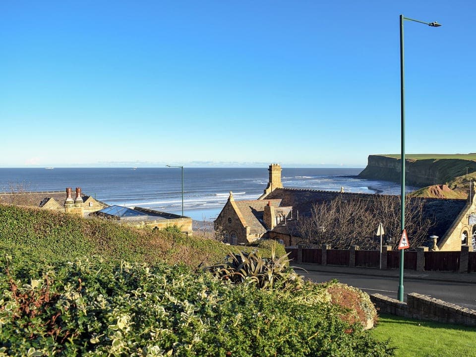 Sea view from a nearby garden | Frank&rsquo;s View, Saltburn-by-the-Sea