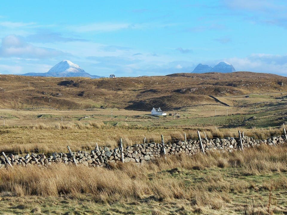 Fantastic views of the surrounding countryside | Eagle Cottage, near Culkein