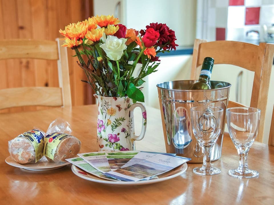 Dining Area | Ash Lodge at Lon Lodges, Near Rhayader