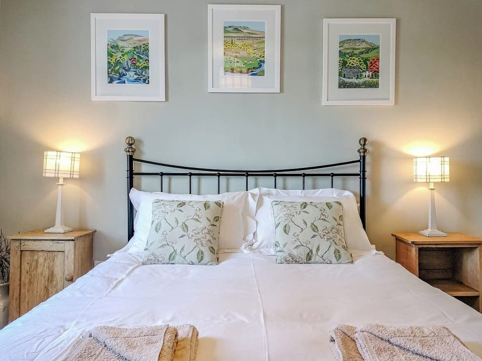 Comfortable double bedroom | Holly Bank Cottage, Giggleswick, near Settle