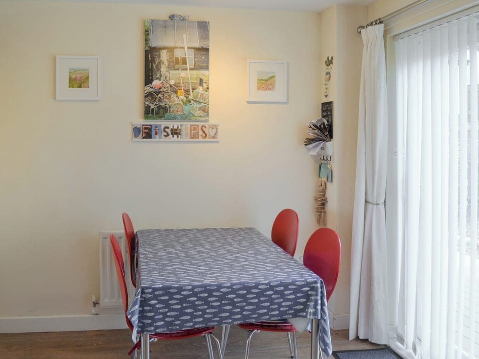 Quaint dining area | Fishers Cottage, Seahouses
