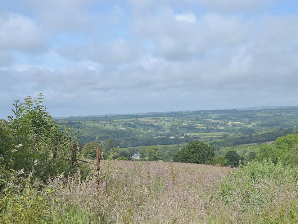Spectacular views over the surrounding countryside