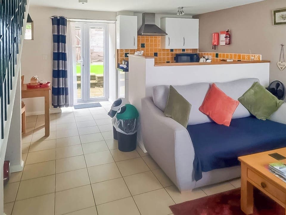 Open plan living space | The Cow Shed - Lluest Cottages, Neuaddlwyd, near Aberaeron