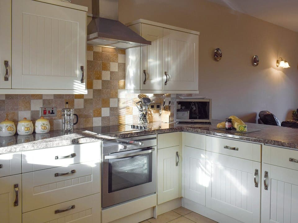 Well-equipped kitchen area | Tan Y Dderwen - Ffynnonmeredydd Cottages, Mydroilyn, near Aberaeron