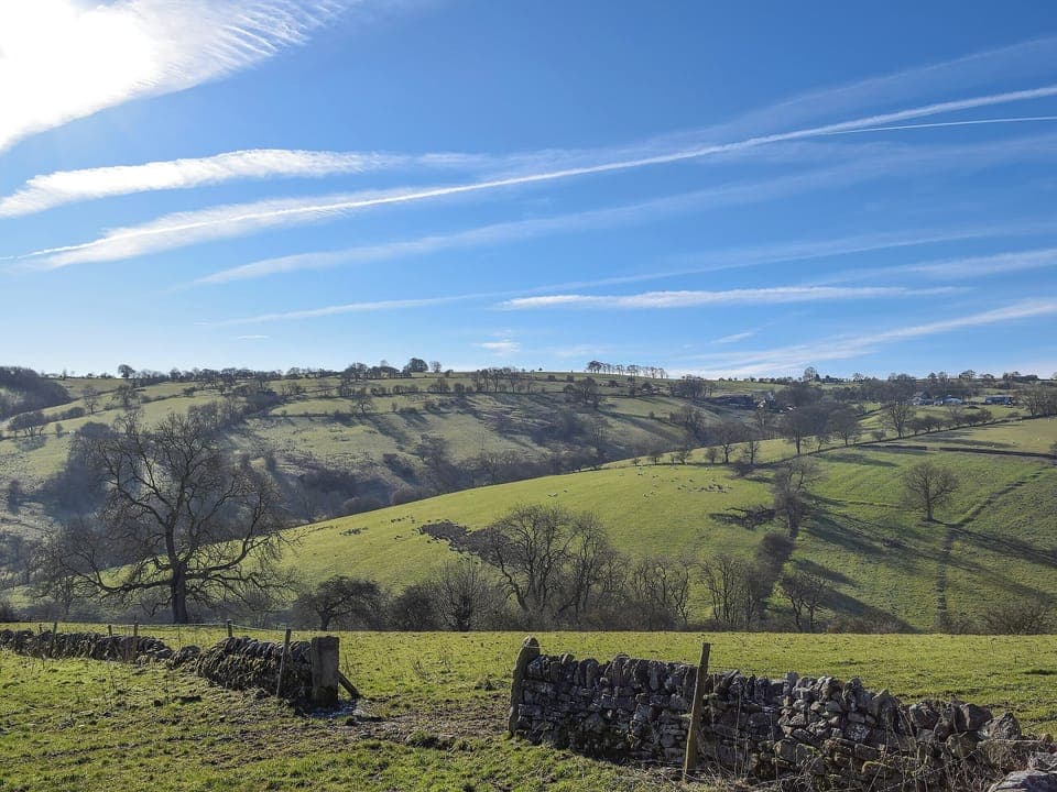 Spectacular rural views over the countryside | Broadmeadows Farm, Butterton