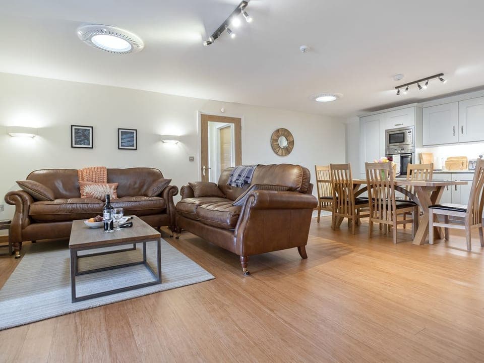 Open plan living/dining room/kitchen | The Bunker, Sennen