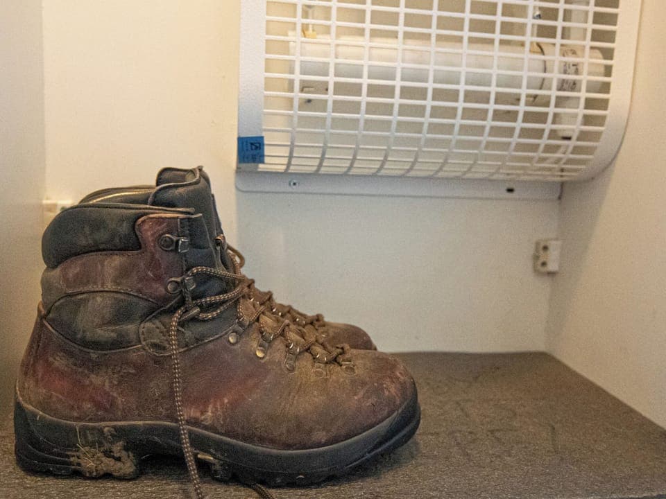 Custom built heated cupboard for drying coats and boots | Bailey&rsquo;s Barn, Bonsall, near Matlock
