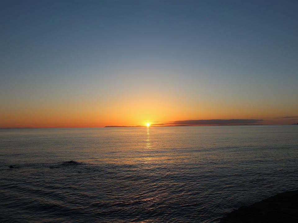 Sunset over Arran | Ingleside, Ballantrae, near Girvan