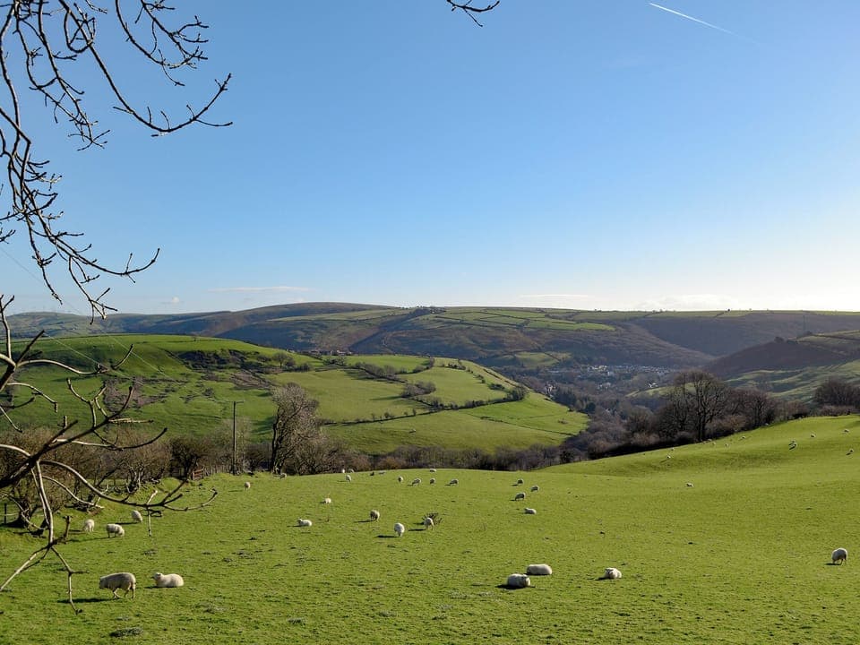 Delightful countryside views | Meadow Croft - The Crofters Cottages, Llangeinor, near Bridgend