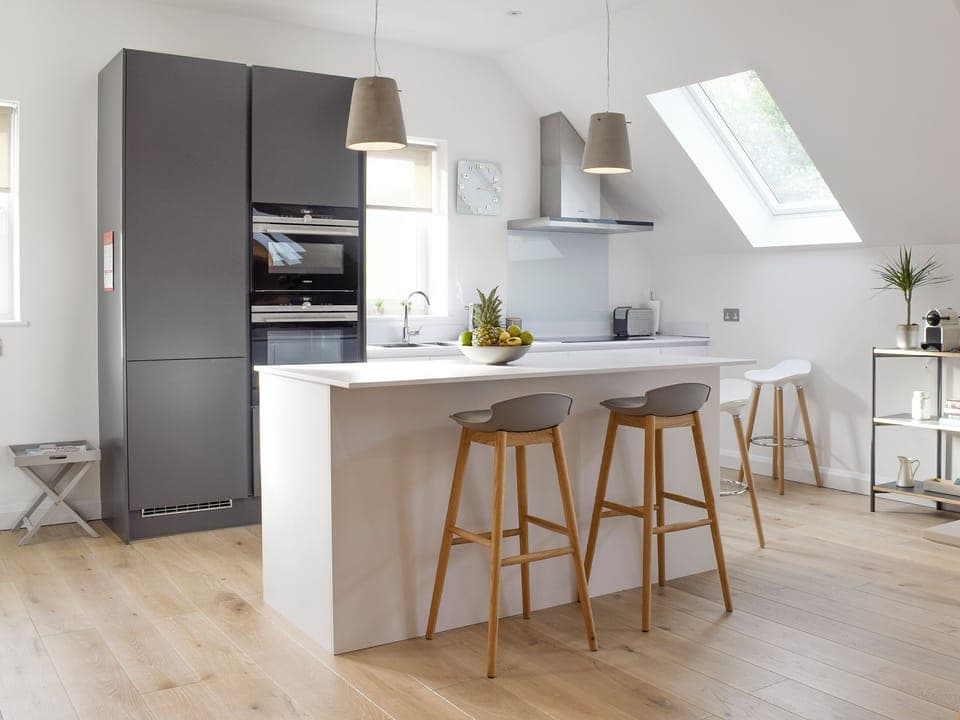 Well-equipped kitchen with &lsquo;Kitchen Island&rsquo; | Kenmore Lodge, Balnaskeag, near Kenmore