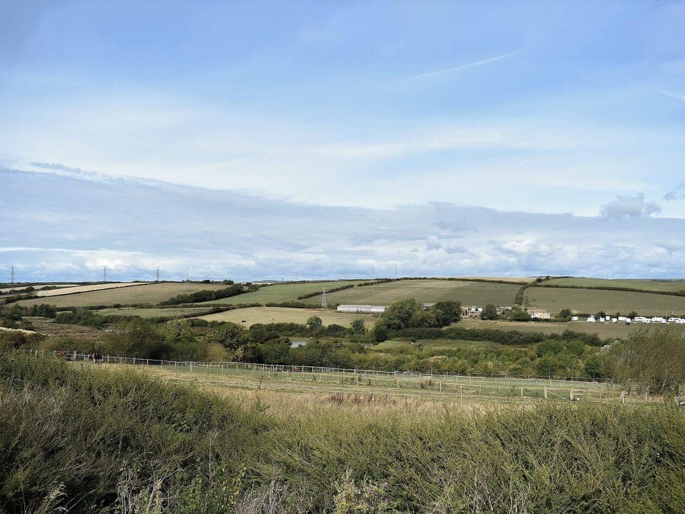 Far reaching countryside views | Magnolia, Sunset Cottage - St Anne&rsquo;s Cottages, Chickerell, near Weymouth