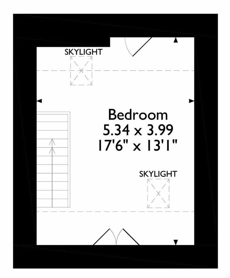 Floor plan of second floor | Cornerstones, Ambleside