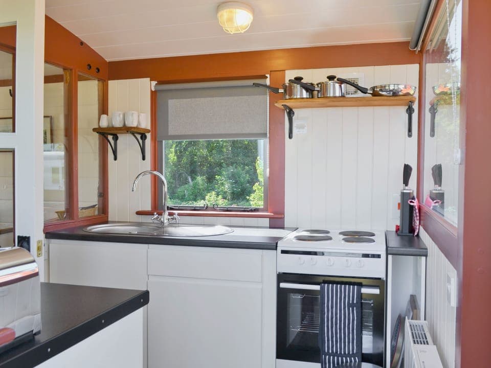 Kitchen | Brockford Railway Sidings - The Guards Van, Brockford, nr. Stowmarket