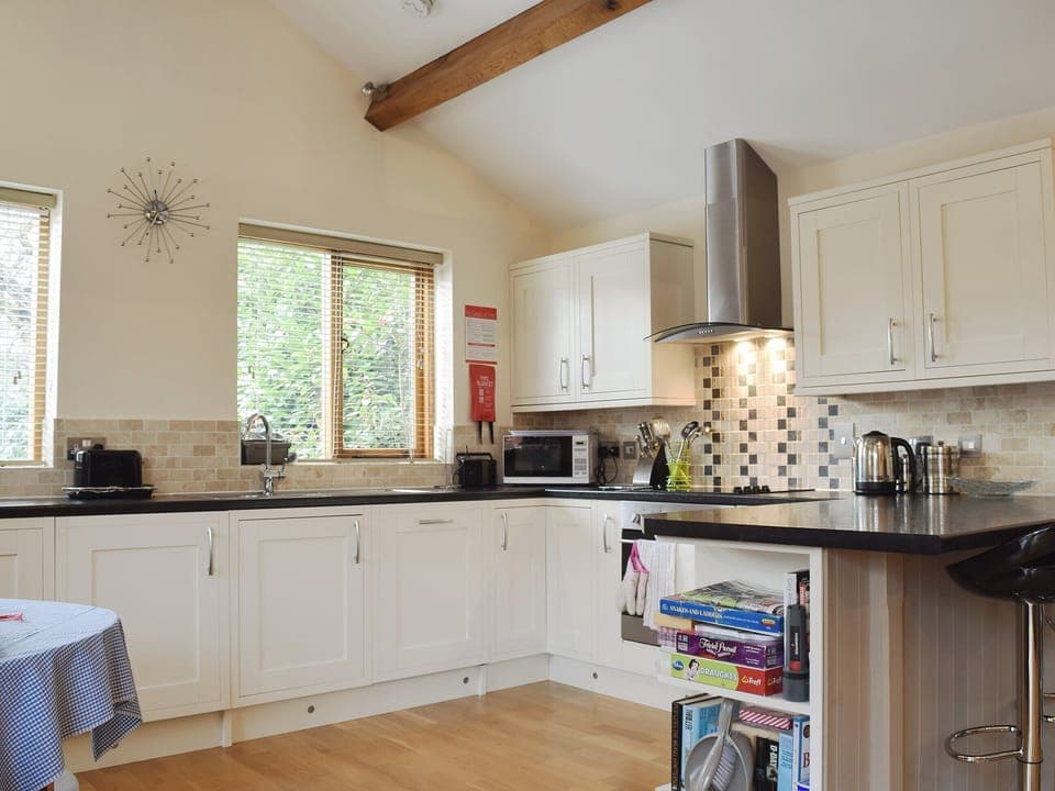 Well equipped kitchen area | The Hayloft, Kidderminster