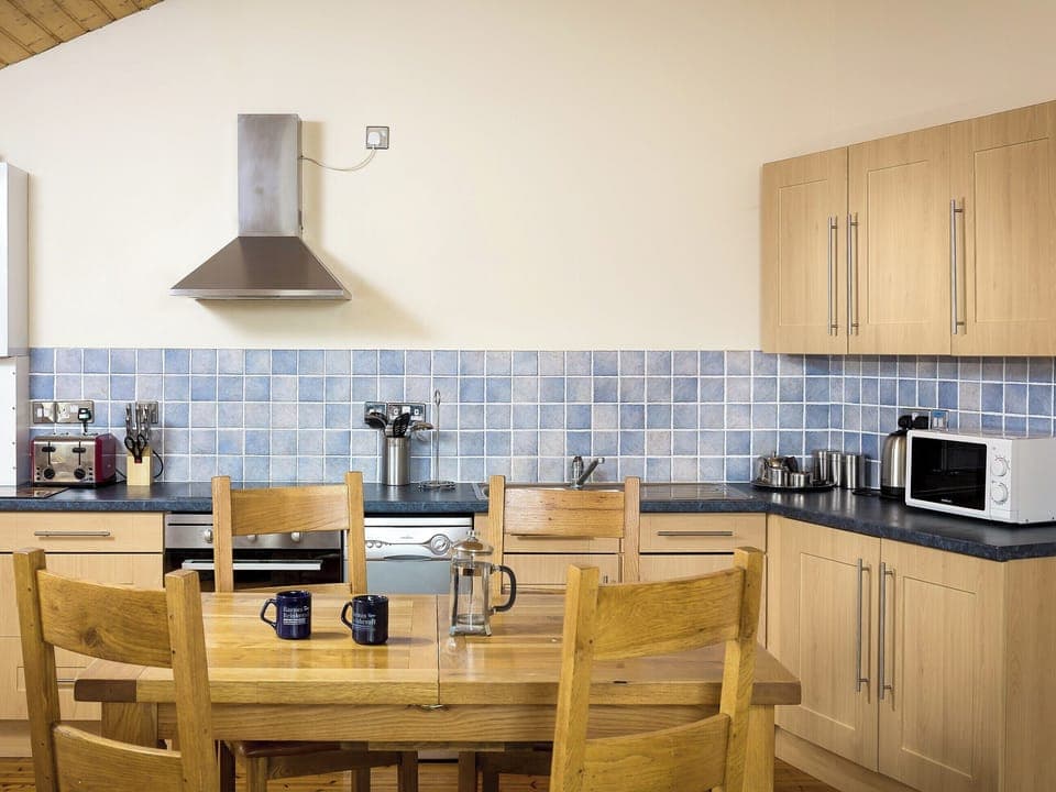 Well equipped kitchen/ dining area | Riverview - The Boathouse, Wroxham, near Norwich
