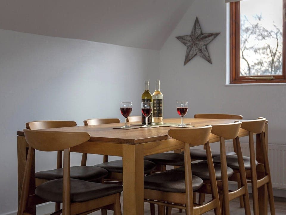 Convenient dining area | Grebe - Daisy Broad Lodges, Wroxham