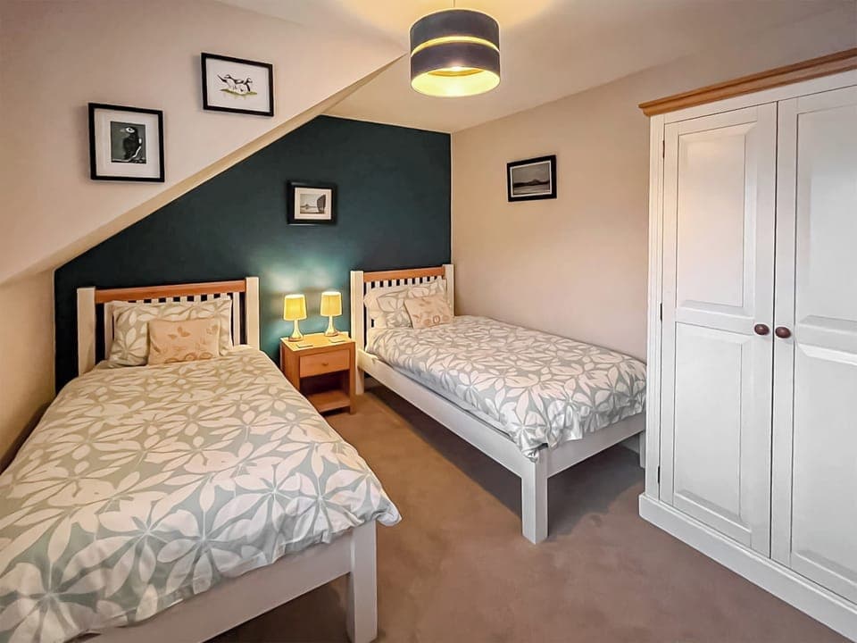 Twin bedroom | The Smithy, Lowick near Berwick-upon-Tweed