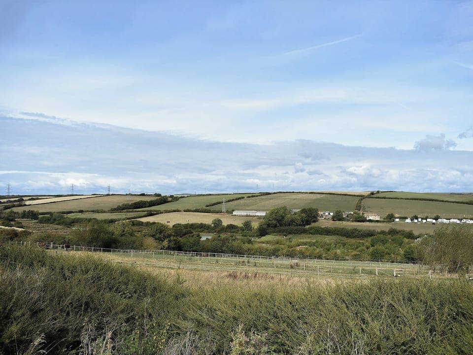 Far reaching countryside views | Magnolia, Sunset Cottage - St Anne&rsquo;s Cottages, Chickerell, near Weymouth