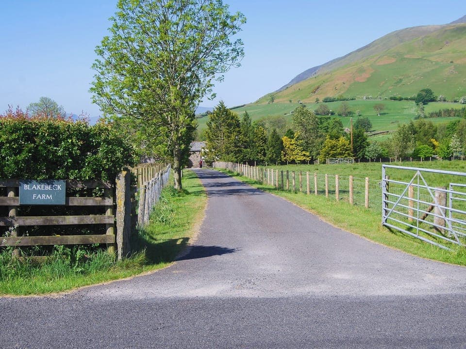 Entrance gate | Blencathra - Blakebeck Farm, Mungrisdale, near Threlkeld
