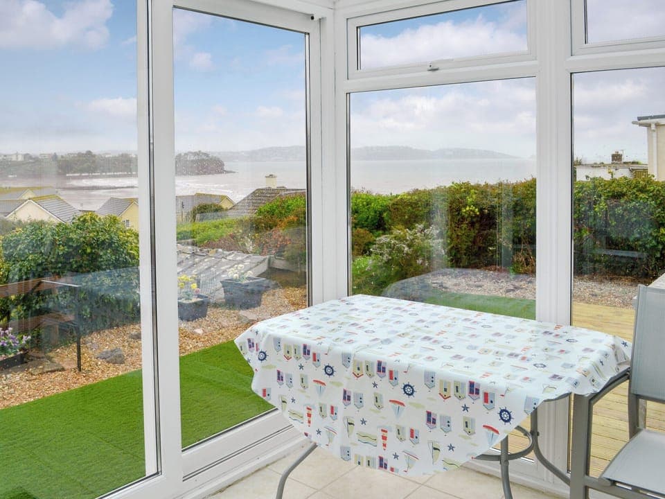 Light and airy conservatory with wonderful views | Rosehill, Paignton