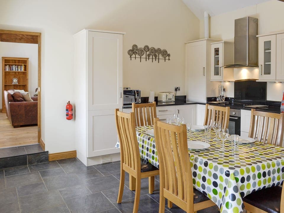 Spacious kitchen and dining room | Sgubor Ucha, Llanrhychwyn, Trefriw