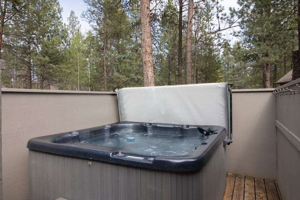 Fully enclosed Hot Tub for safety and privacy