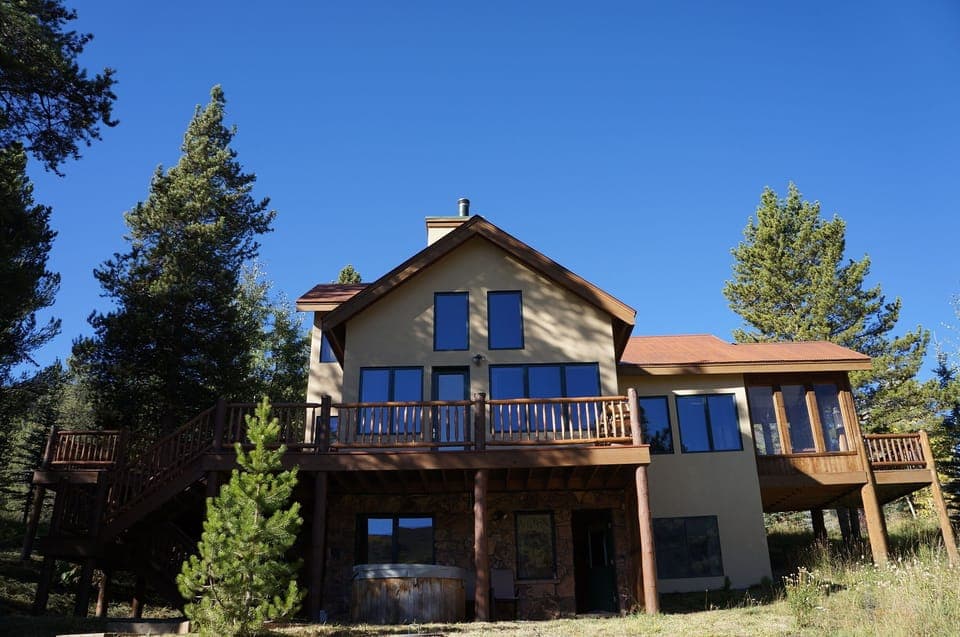 Very large home where multiple families can have their own private space