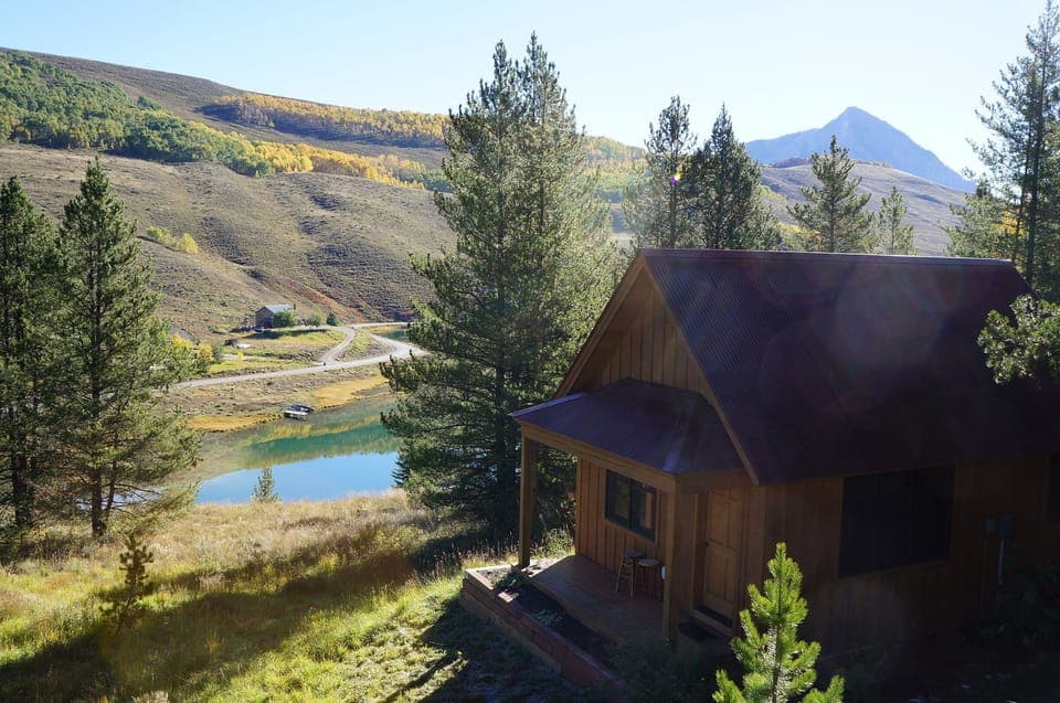 This is the separate guest house for those who want a bit more privacy. 