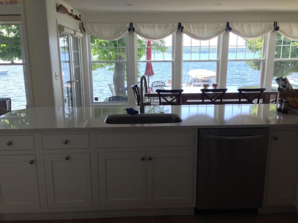 Lakeview from kitchen