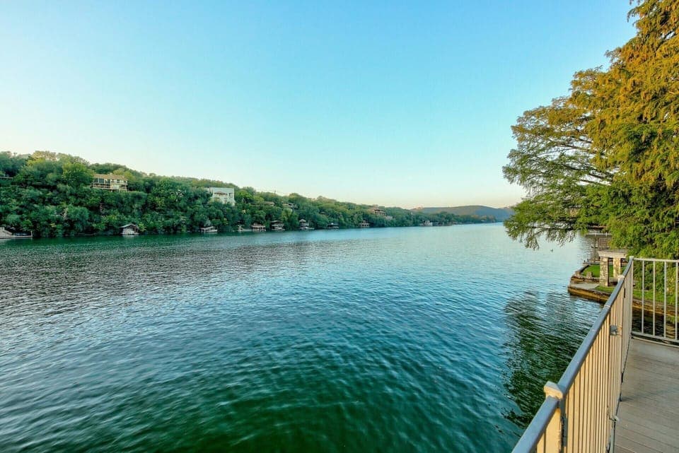 Lake - Expansive lake views from the upper level of the dock