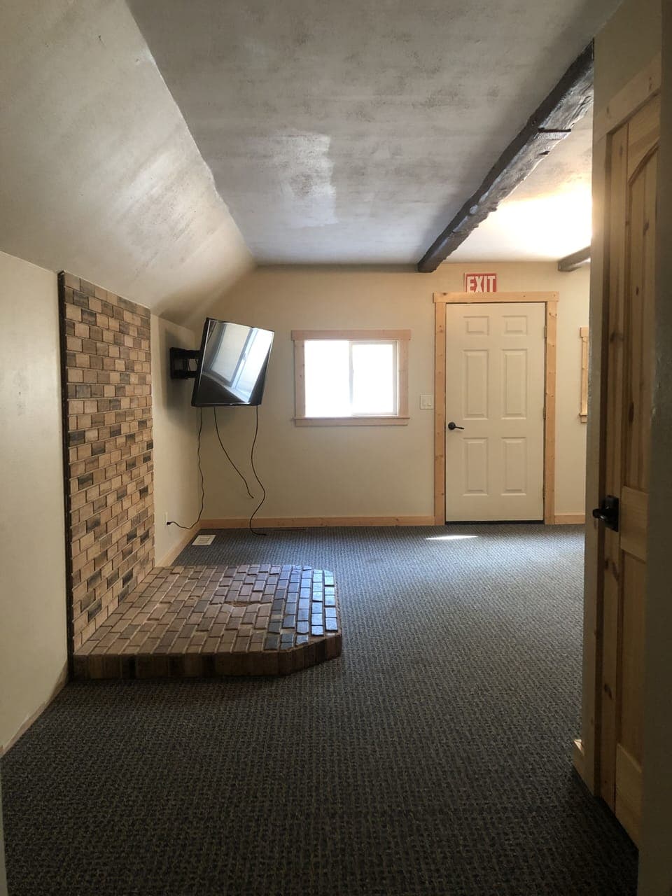 Upstairs TV room