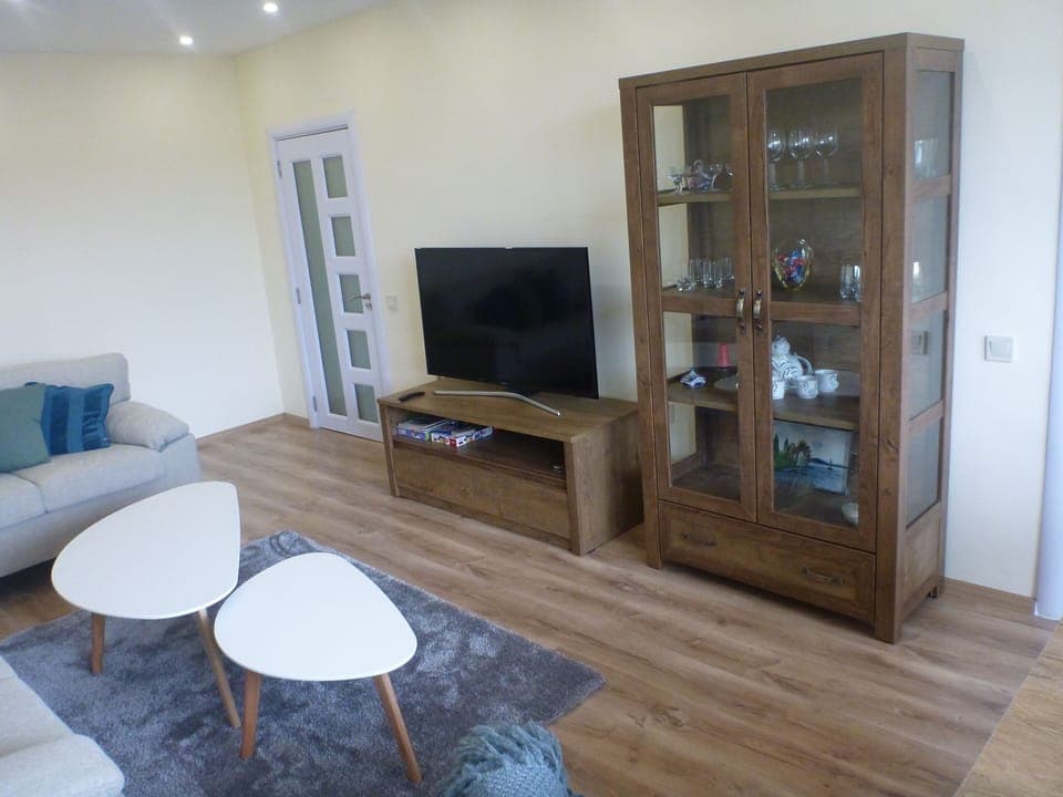 Living room with balcony