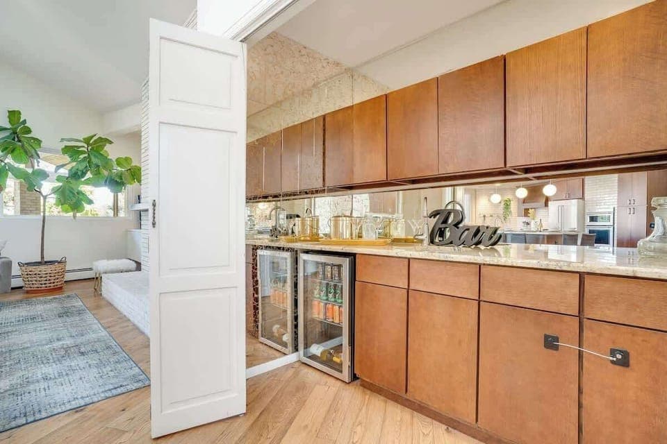 Wet bar is so fun!