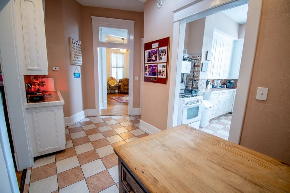 Frame of Coast Magazine article.  On to the kitchen!