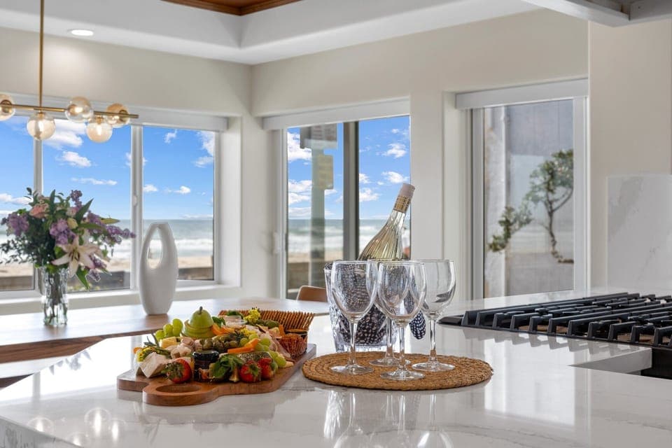 Water views from almost every room