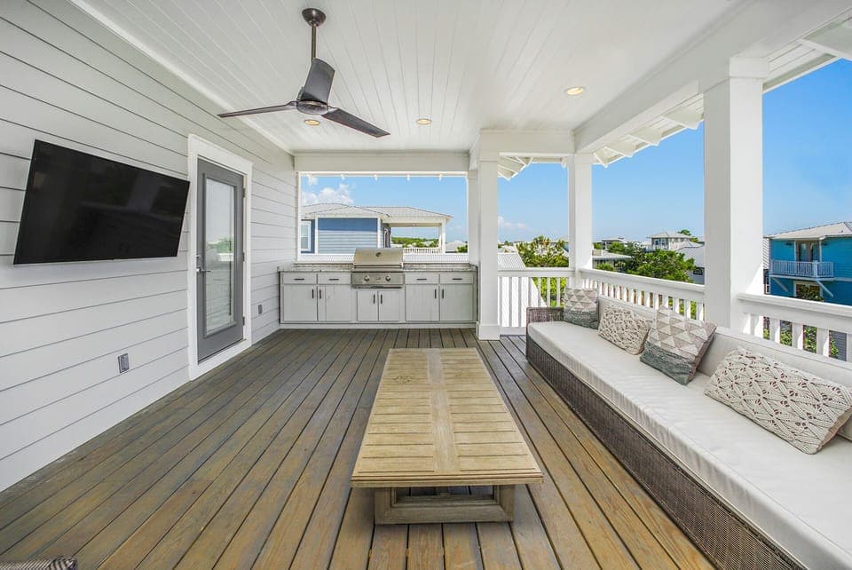 110 Surfer Lane - Seacrest - Third Floor - Porch