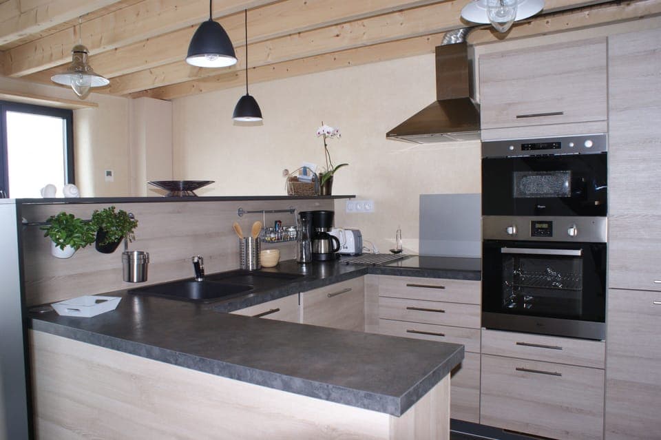 Fitted and equipped kitchen