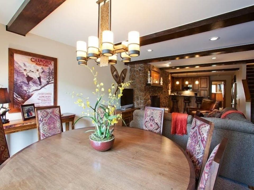Open floor plan. 