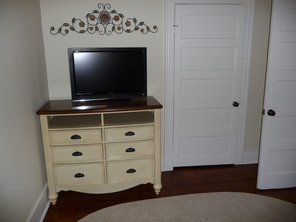 Large Screen TV in Second Bedroom
