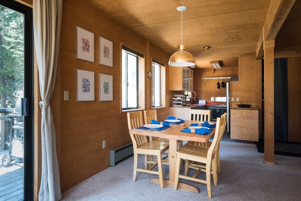 We've since added an extension table to this -- seats 8 now