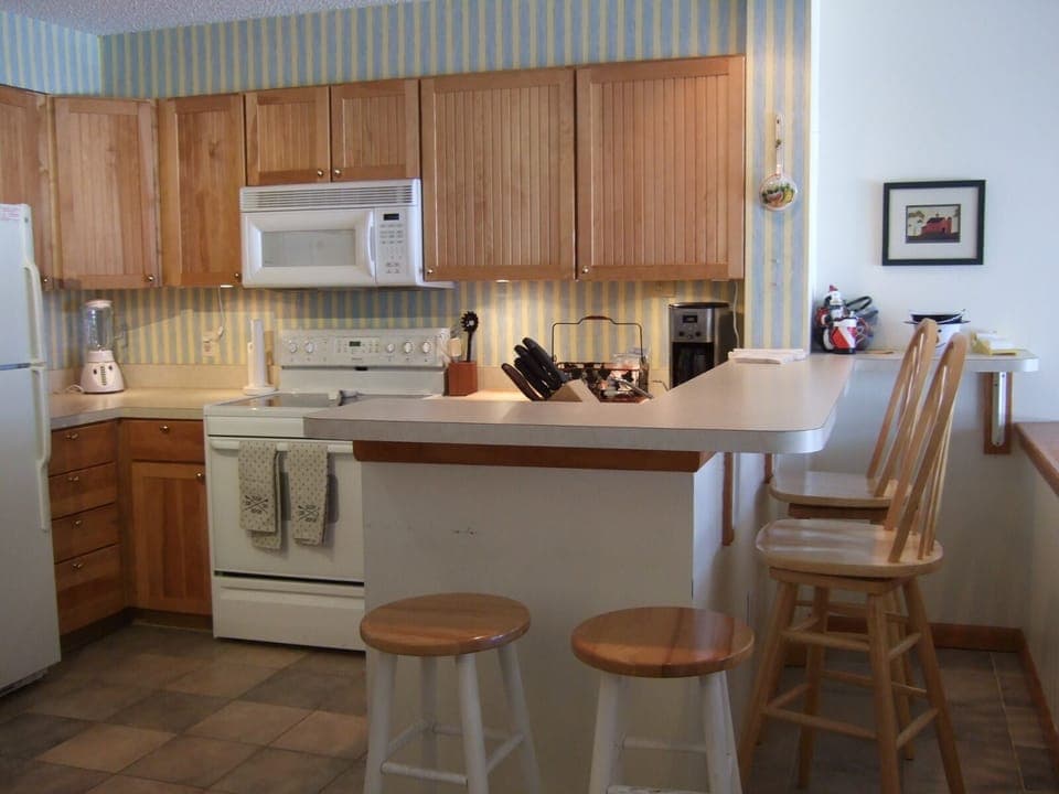 Well-equipped kitchen