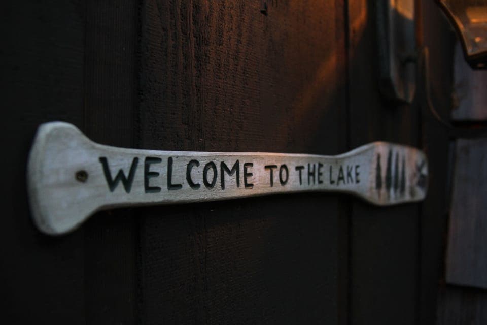 Only 2 blocks from the lake...