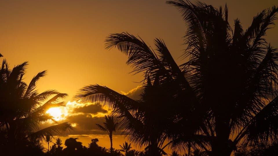 Hawaii has the best sunsets!