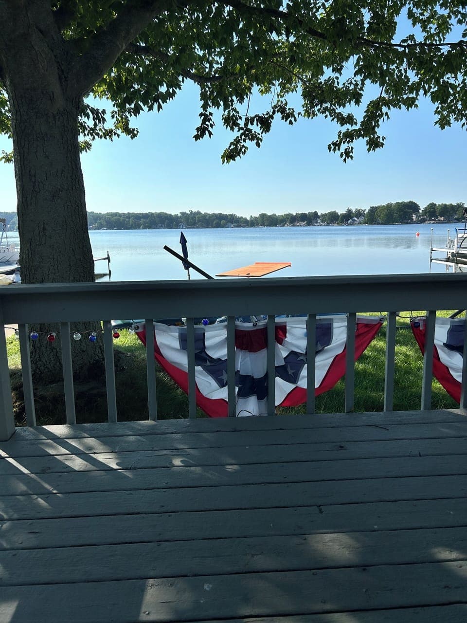 View from the deck